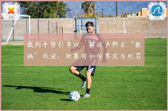 裁判手势引争议：解读卢熙东“数钱”风波，联赛将如何界定与处罚？
